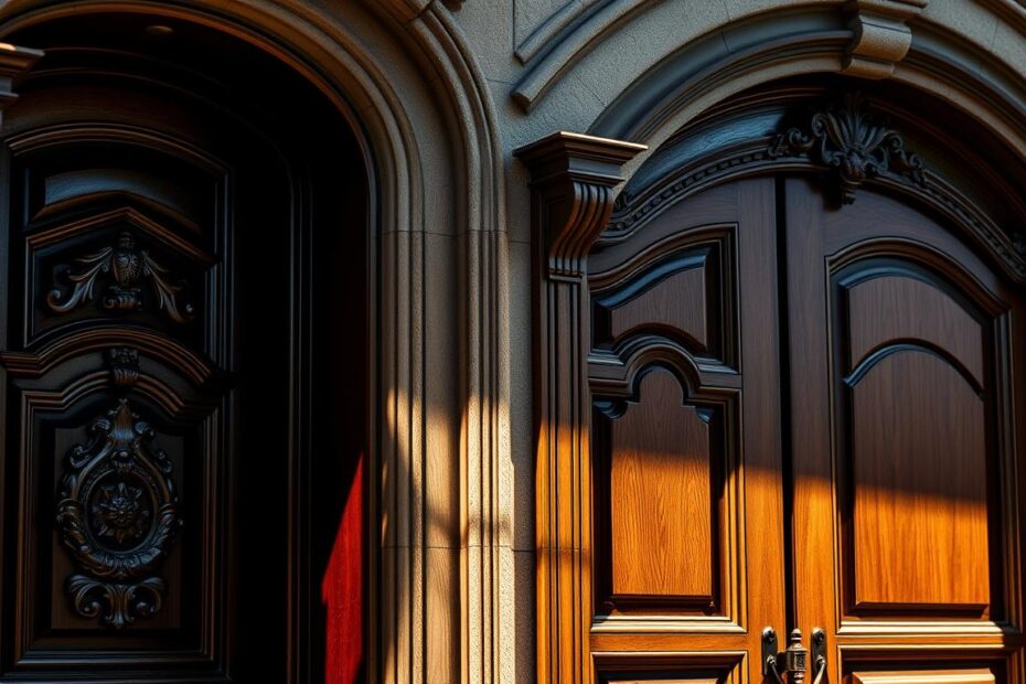 czym obrobić drzwi zewnętrzne