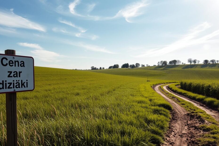 ile kosztuje ar działki rolnej