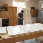 jak zamontować drzwi harmonijkowe