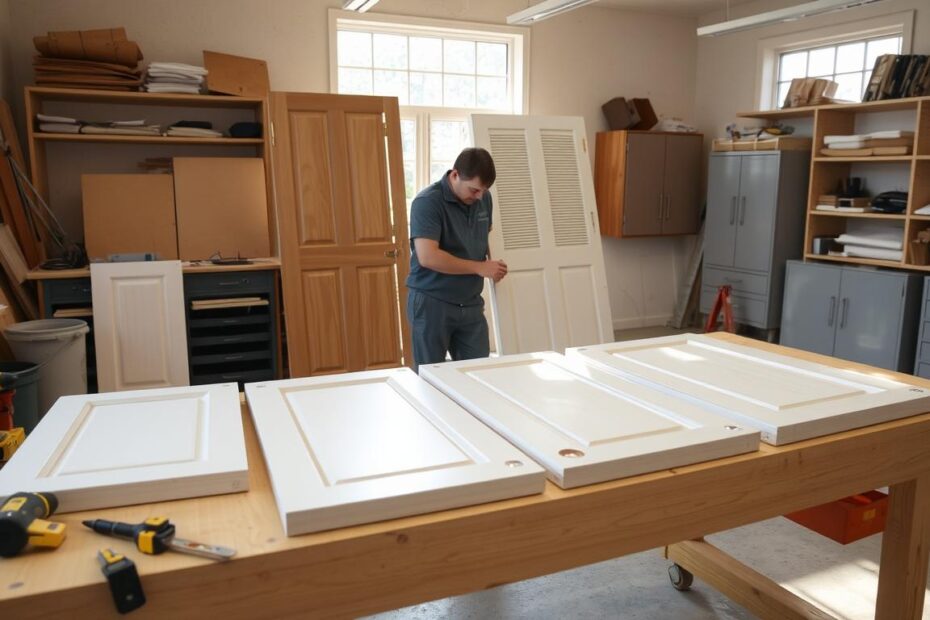 jak zamontować drzwi harmonijkowe