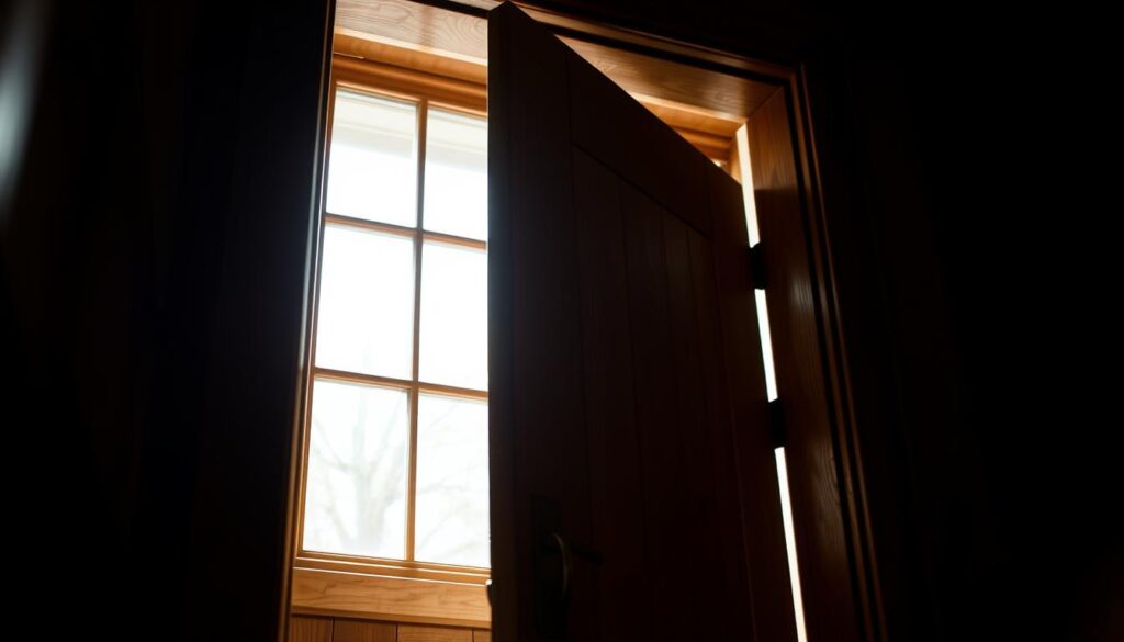 kierunek otwierania drzwi