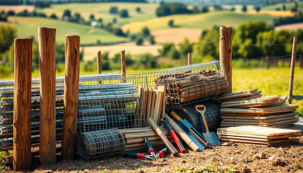 koszt materiałów ogrodzeniowych