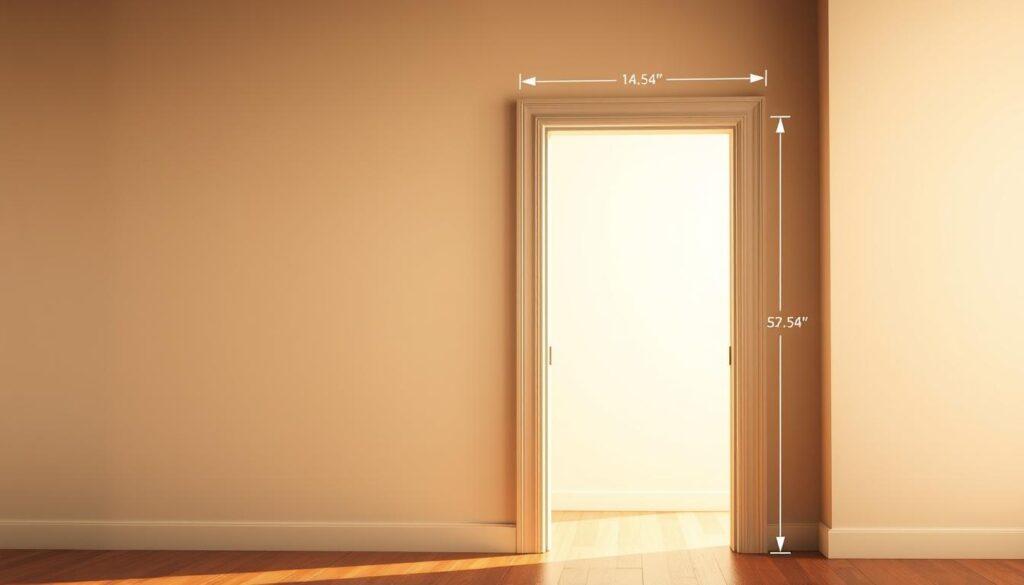 standardowy rozmiar otworu pod drzwi