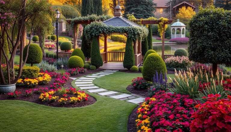 jak urządzić działkę ogrodową – zdjęcia