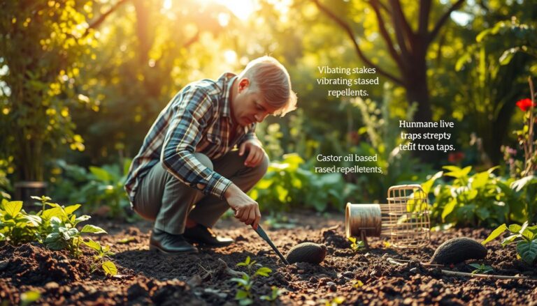 jak pozbyć się kretów z działki