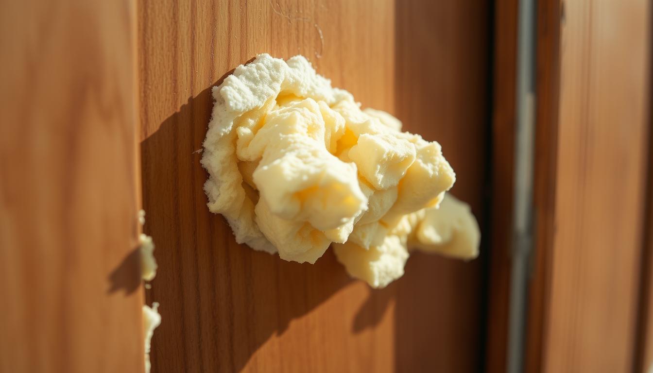 jak usunąć zaschniętą piankę montażową z drzwi