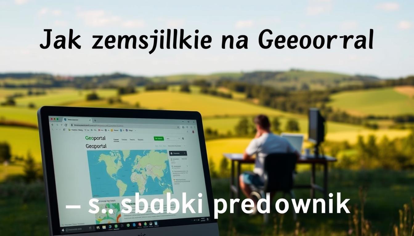 jak znaleźć działkę na Geoportal