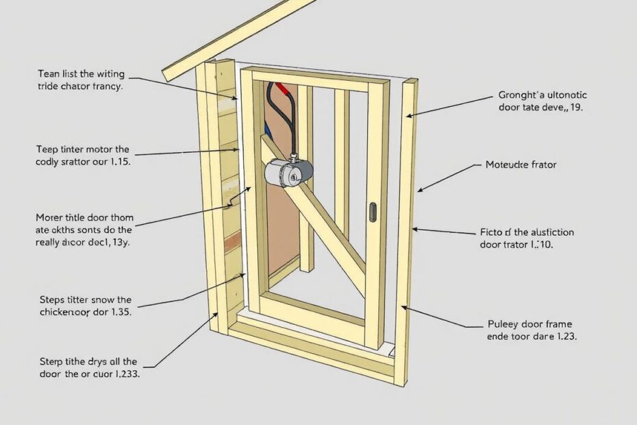 jak zrobić automatyczne drzwi do kurnika