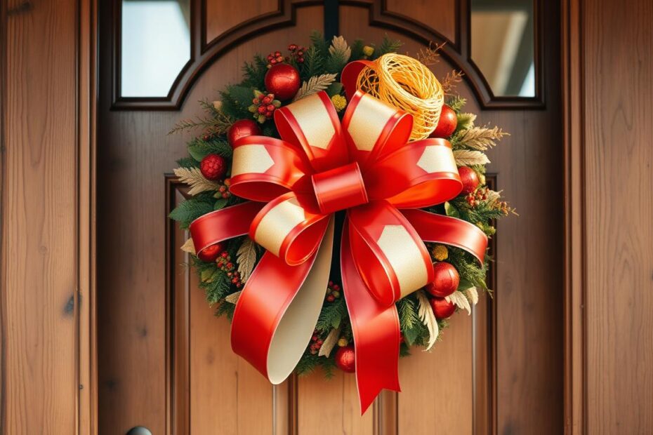 Jak zrobić kokardę na drzwi