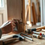 Jak naprawić dziurę w drzwiach