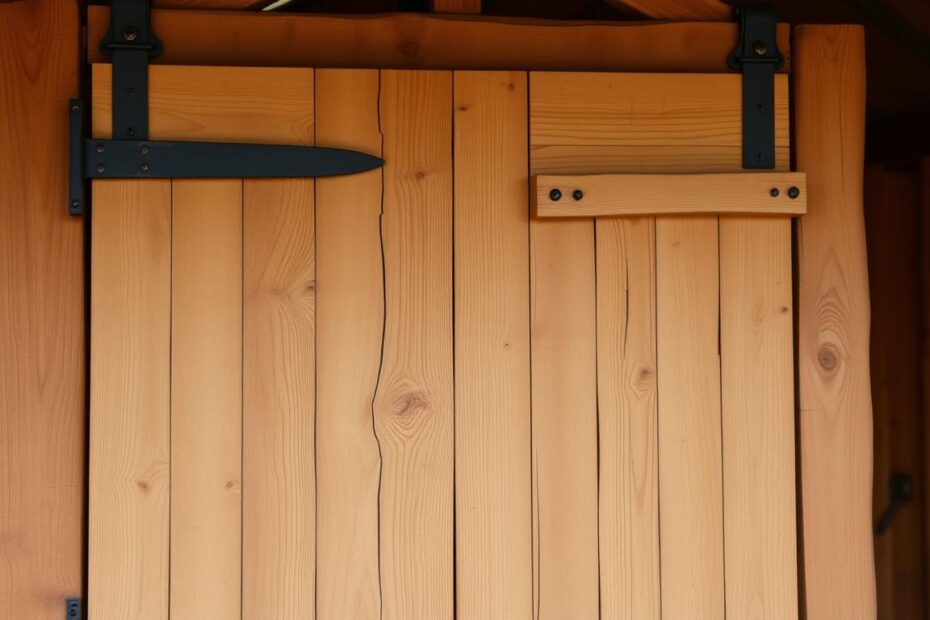 Jak zrobić drzwi z desek do szopy