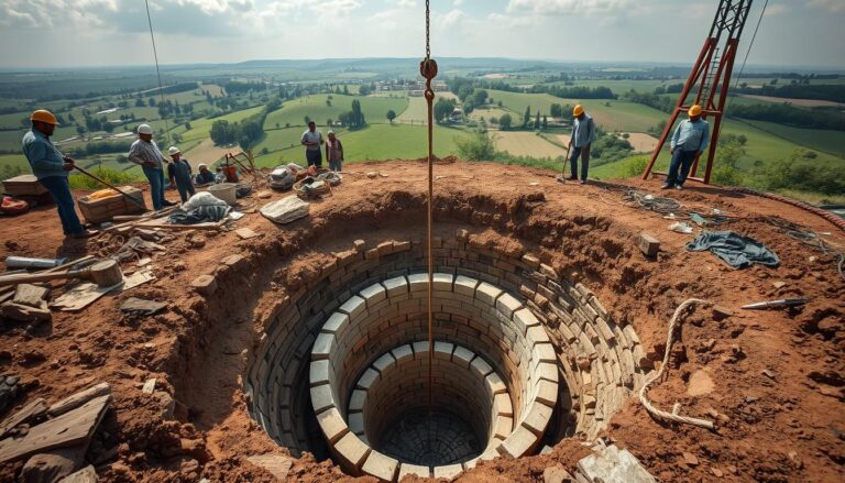 Ile kosztuje wykopanie studni z kręgów