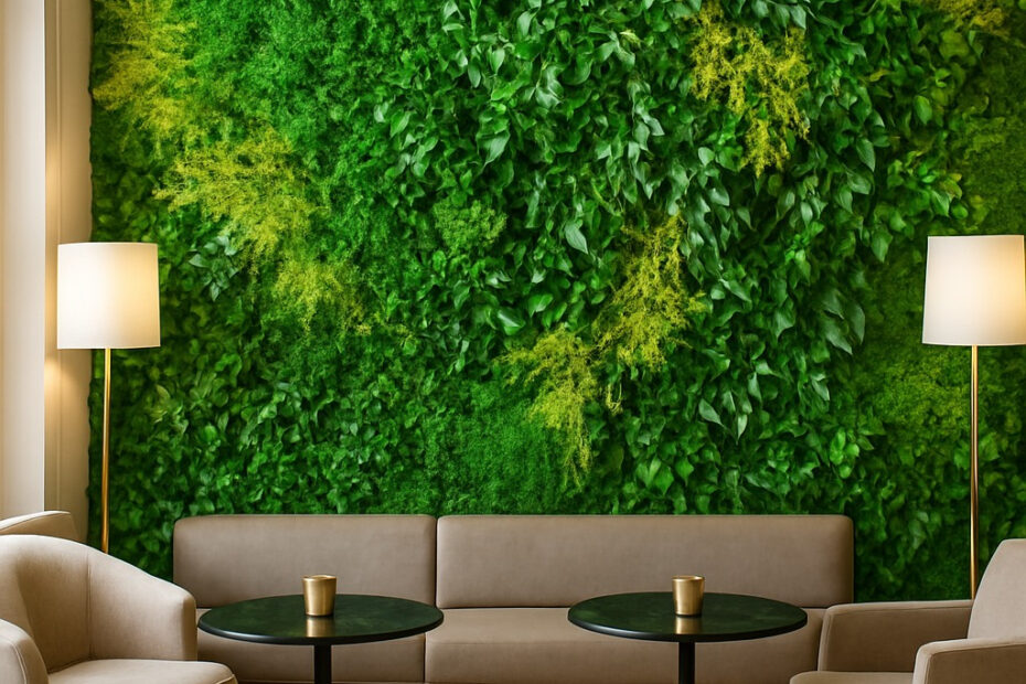 Ogród wertykalny w domu – nowoczesna zieleń, która zmienia przestrzeń