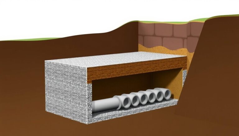 Studnia chłonna schemat